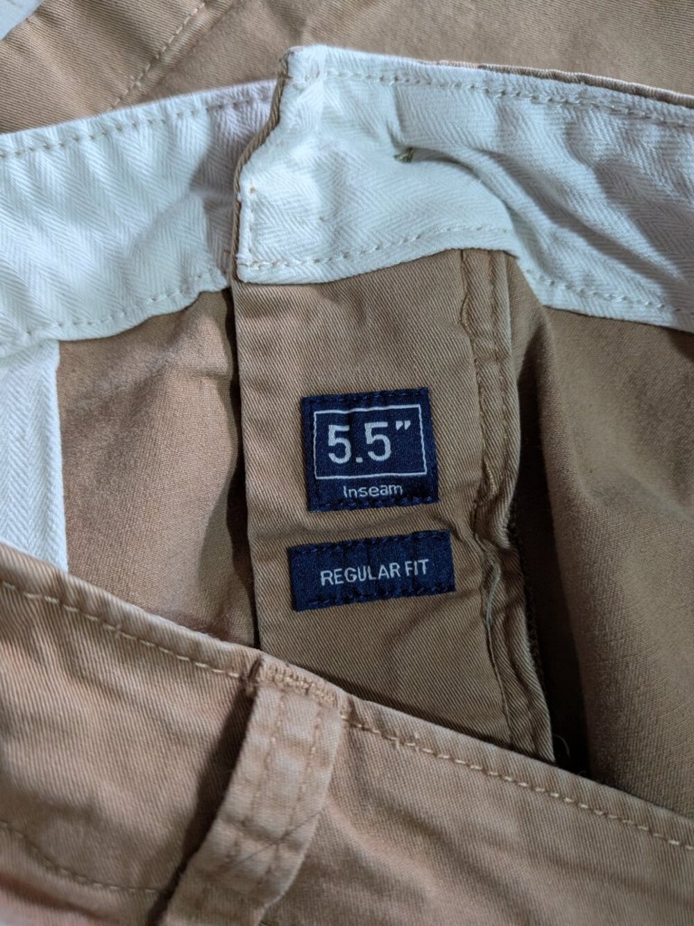 Chubbies The Original Shorts Men's 32 Tan 5.5" Regular Fit - Picture 4 of 8